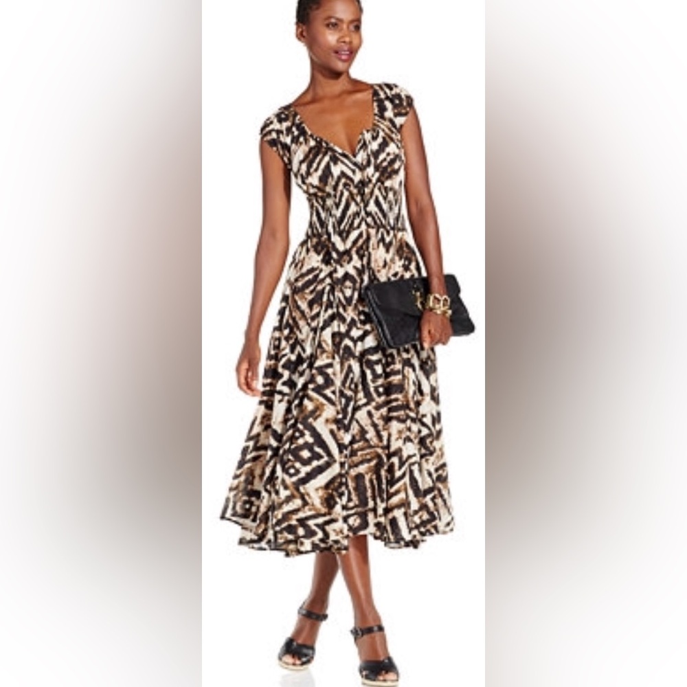 Grace Elements Fit and Flare Dress Size L